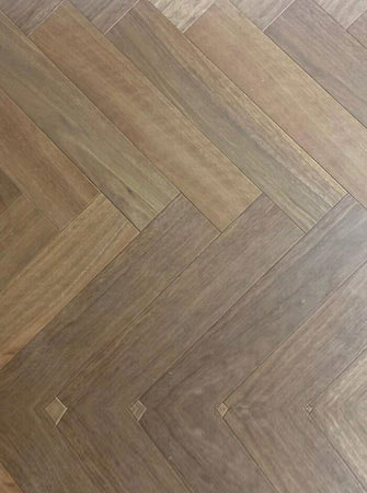 Spotted Gum Herringbone Engineered timber floor